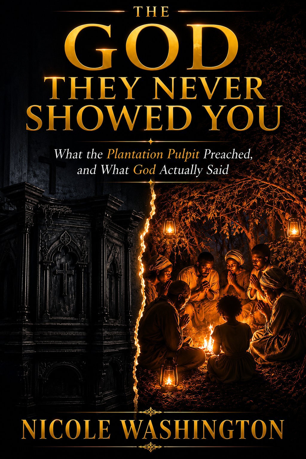 Cover of The God They Never Showed You by Nicole Washington
