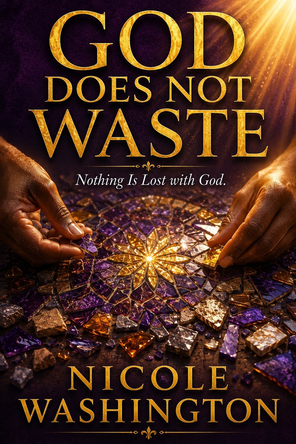 Cover for God Does Not Waste — Nothing Is Lost with God.
